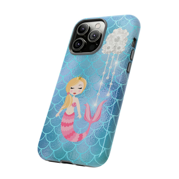 iPhone Case Tough Cases - Celestial Stars # 103 Mermaid