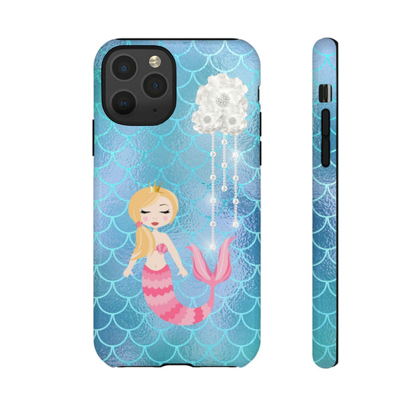 iPhone Case Tough Cases - Celestial Stars # 103 Mermaid