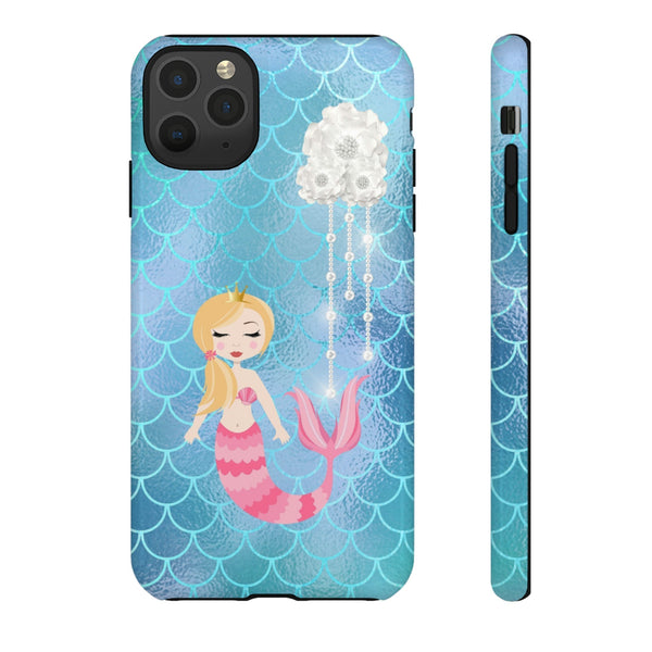 iPhone Case Tough Cases - Celestial Stars # 103 Mermaid