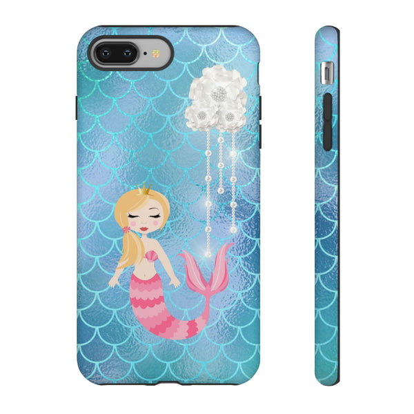 iPhone Case Tough Cases - Celestial Stars # 103 Mermaid