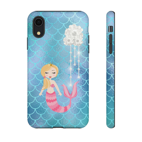 iPhone Case Tough Cases - Celestial Stars # 103 Mermaid