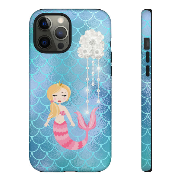 iPhone Case Tough Cases - Celestial Stars # 103 Mermaid