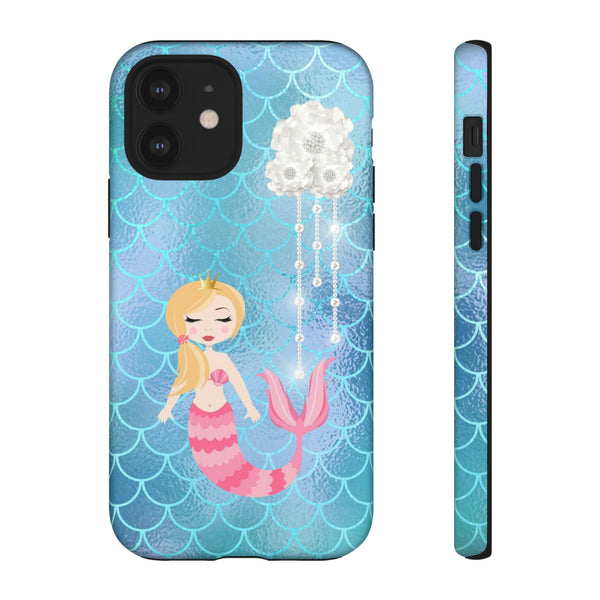 iPhone Case Tough Cases - Celestial Stars # 103 Mermaid