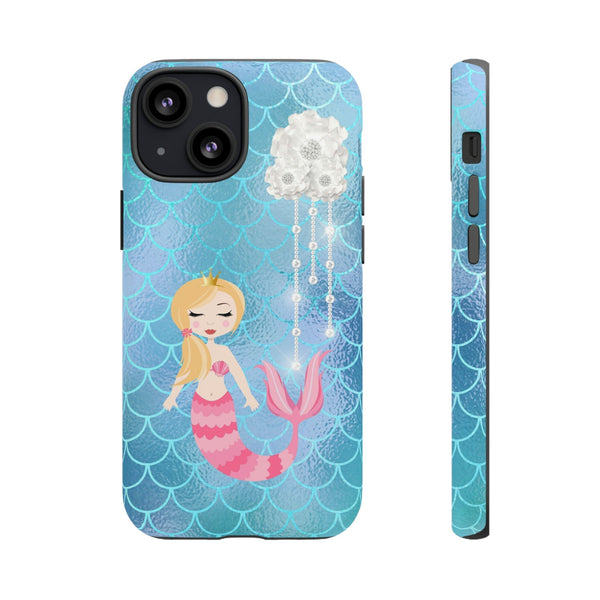 iPhone Case Tough Cases - Celestial Stars # 103 Mermaid