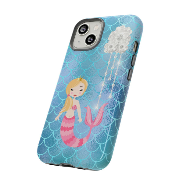 iPhone Case Tough Cases - Celestial Stars # 103 Mermaid