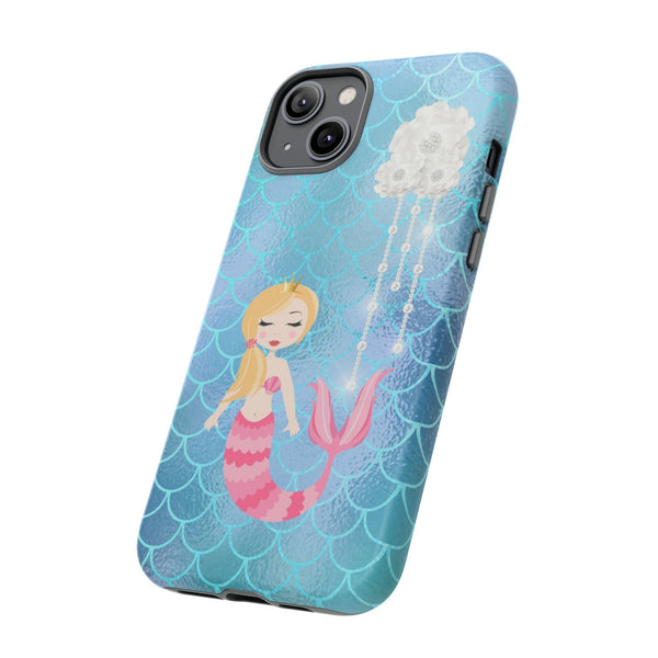 iPhone Case Tough Cases - Celestial Stars # 103 Mermaid