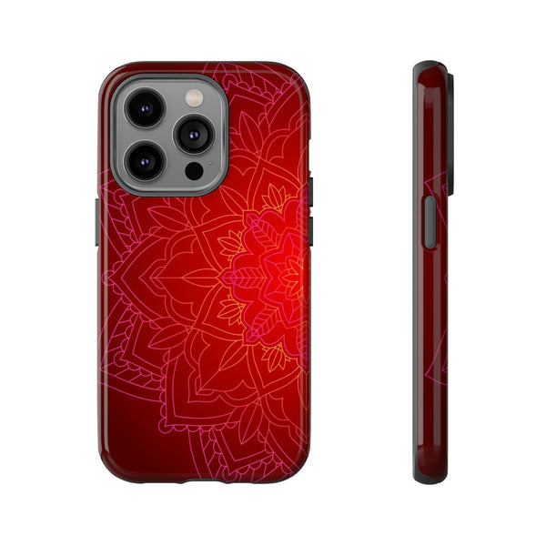 iPhone Case Tough Cases - Red Mandala | iPhone Casing