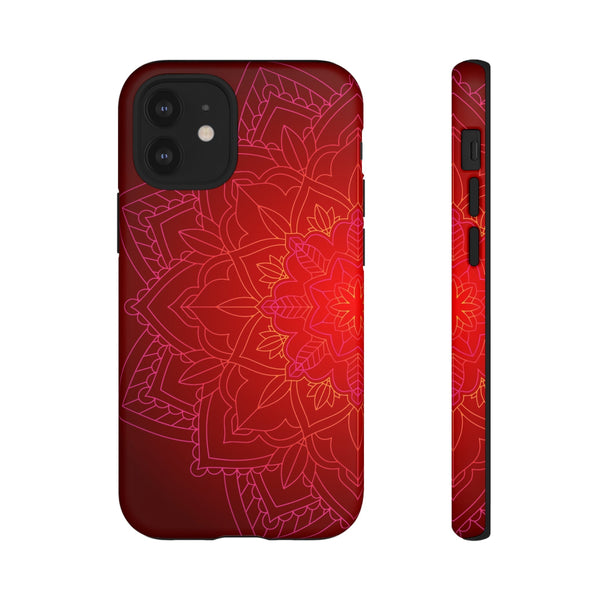 iPhone Case Tough Cases - Red Mandala | iPhone Casing