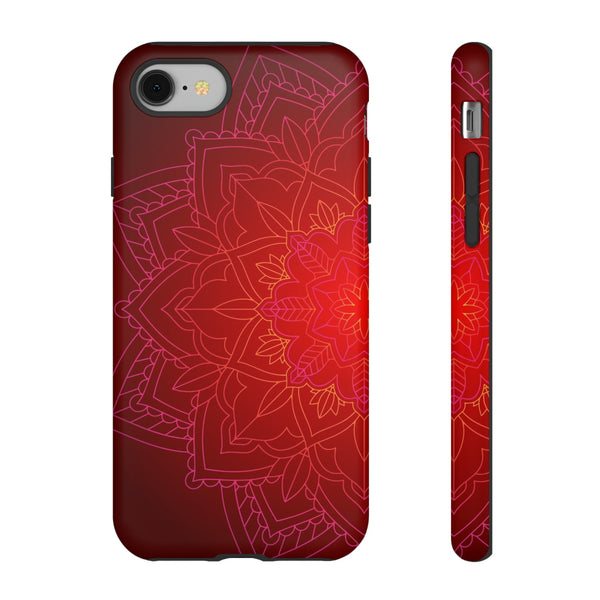 iPhone Case Tough Cases - Red Mandala | iPhone Casing