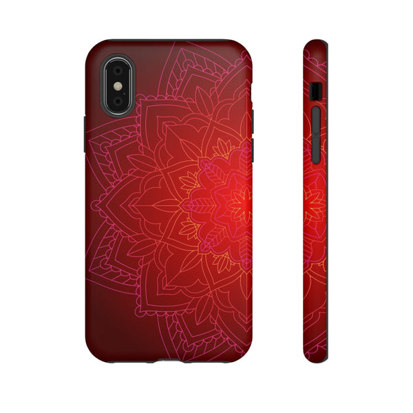 iPhone Case Tough Cases - Red Mandala | iPhone Casing