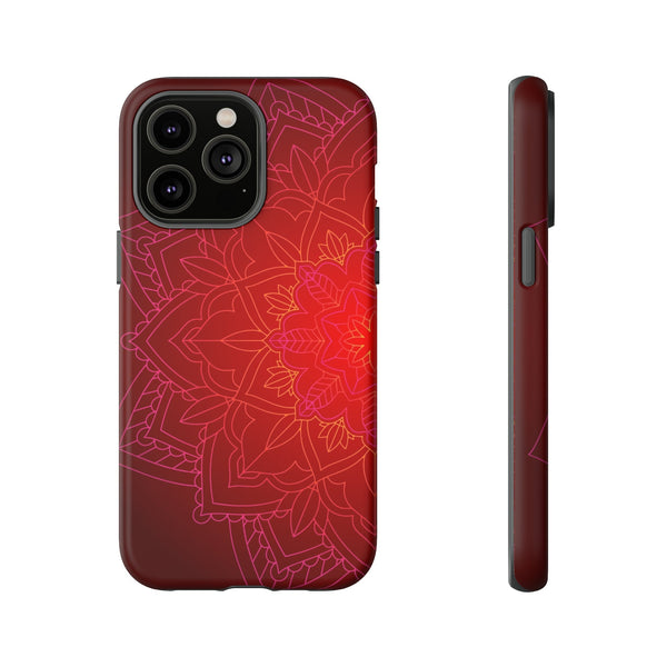 iPhone Case Tough Cases - Red Mandala | iPhone Casing