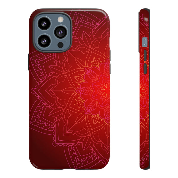 iPhone Case Tough Cases - Red Mandala | iPhone Casing