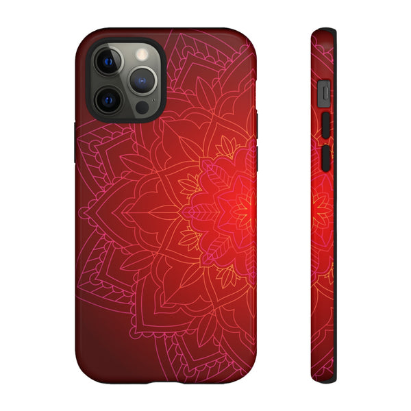 iPhone Case Tough Cases - Red Mandala | iPhone Casing