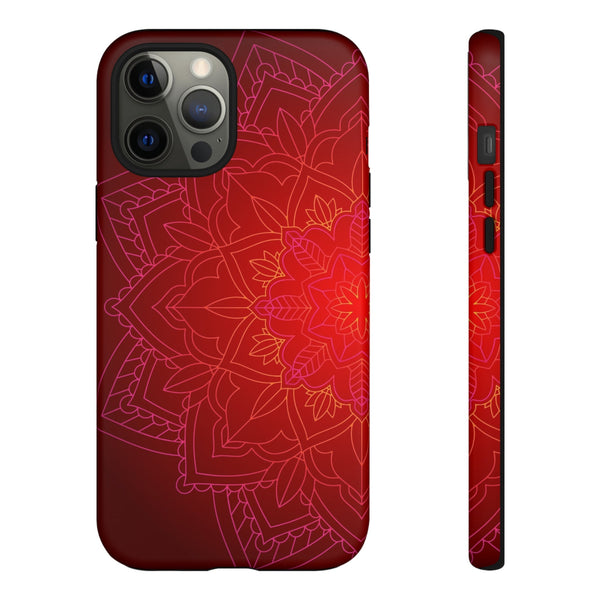 iPhone Case Tough Cases - Red Mandala | iPhone Casing