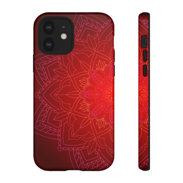 iPhone Case Tough Cases - Red Mandala | iPhone Casing