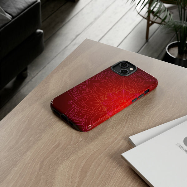 iPhone Case Tough Cases - Red Mandala | iPhone Casing