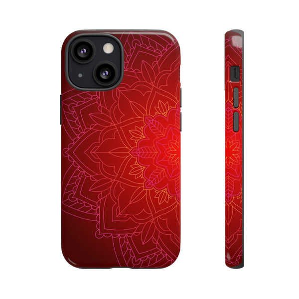 iPhone Case Tough Cases - Red Mandala | iPhone Casing