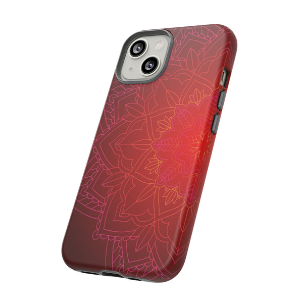 iPhone Case Tough Cases - Red Mandala | iPhone Casing