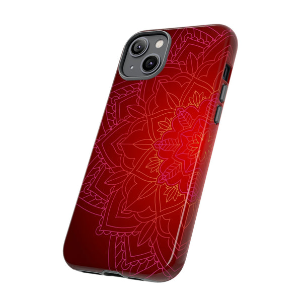 iPhone Case Tough Cases - Red Mandala | iPhone Casing