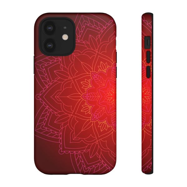 iPhone Case Tough Cases - Red Mandala | iPhone Casing