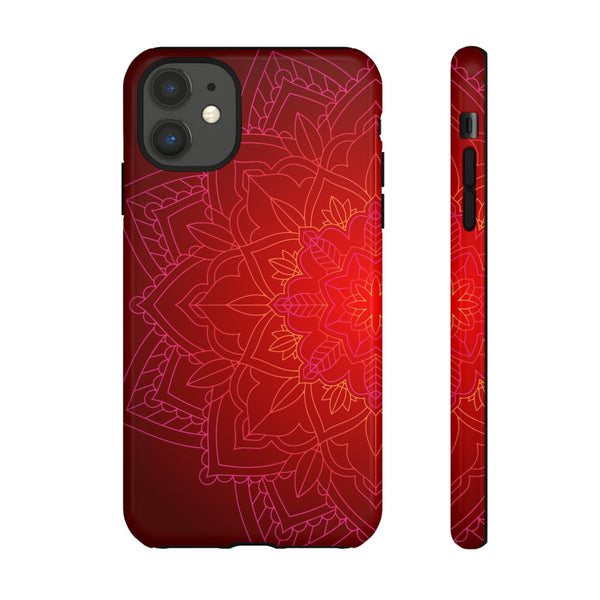 iPhone Case Tough Cases - Red Mandala | iPhone Casing