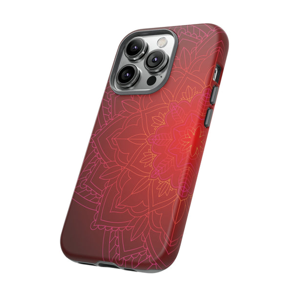 iPhone Case Tough Cases - Red Mandala | iPhone Casing