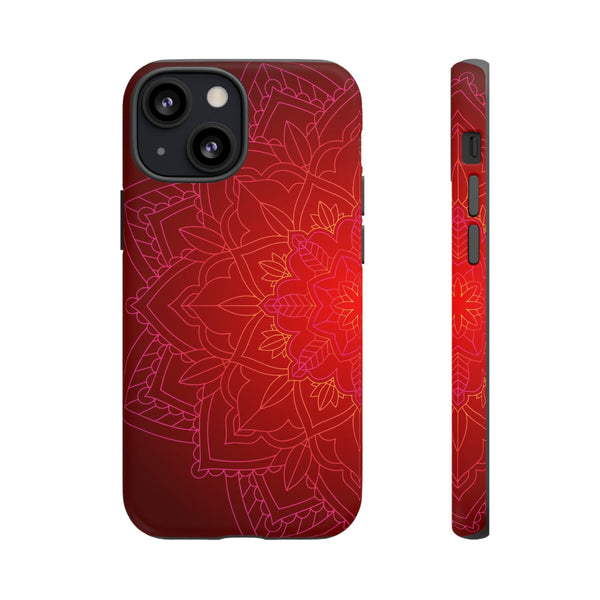 iPhone Case Tough Cases - Red Mandala | iPhone Casing