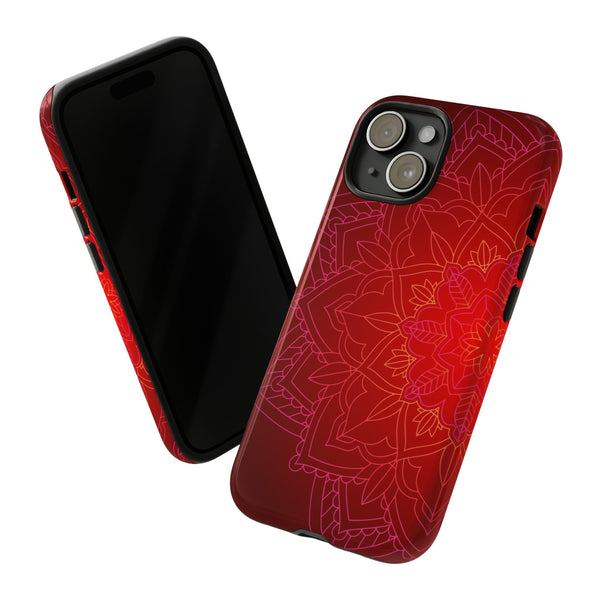 iPhone Case Tough Cases - Red Mandala | iPhone Casing