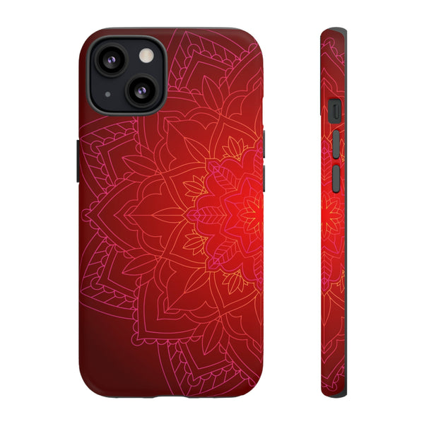 iPhone Case Tough Cases - Red Mandala | iPhone Casing