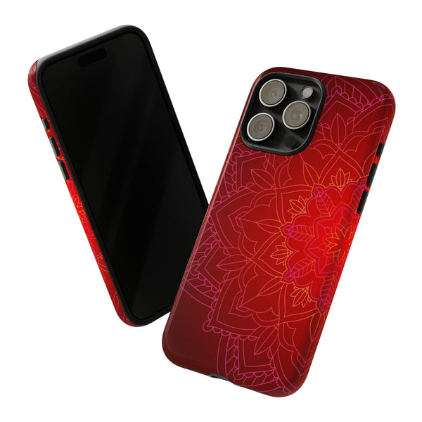 iPhone Case Tough Cases - Red Mandala | iPhone Casing