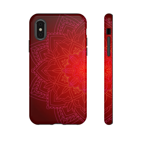 iPhone Case Tough Cases - Red Mandala | iPhone Casing