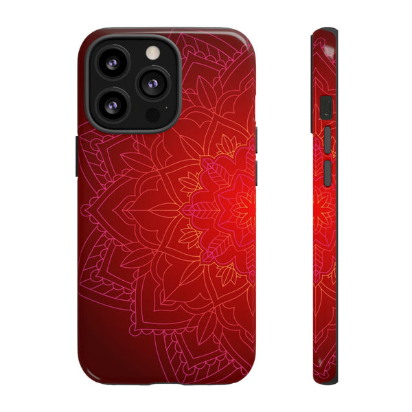 iPhone Case Tough Cases - Red Mandala | iPhone Casing