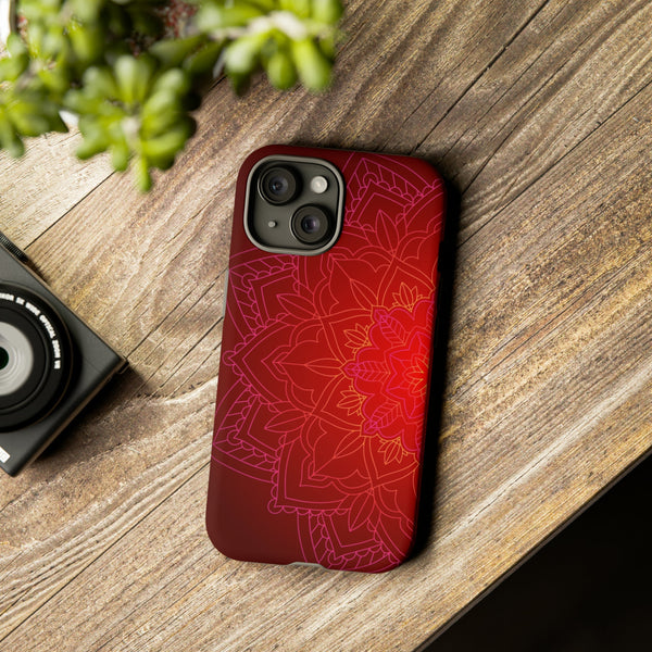 iPhone Case Tough Cases - Red Mandala | iPhone Casing