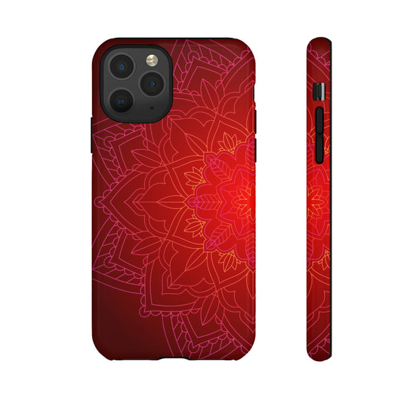 iPhone Case Tough Cases - Red Mandala | iPhone Casing