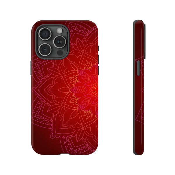 iPhone Case Tough Cases - Red Mandala | iPhone Casing