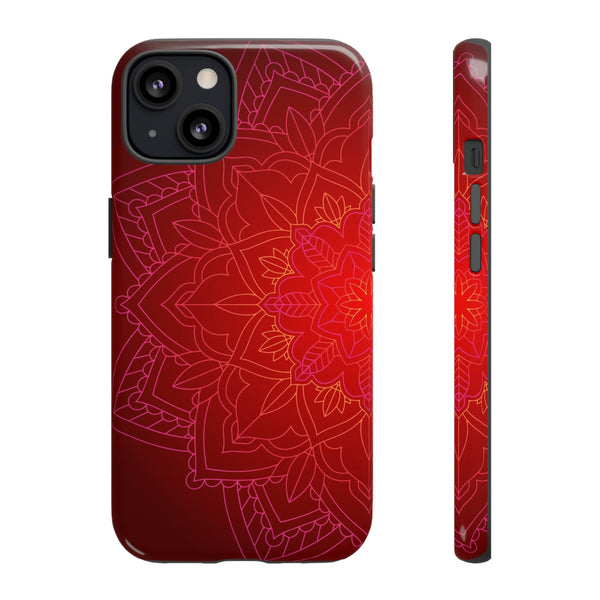 iPhone Case Tough Cases - Red Mandala | iPhone Casing