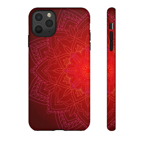 iPhone Case Tough Cases - Red Mandala | iPhone Casing