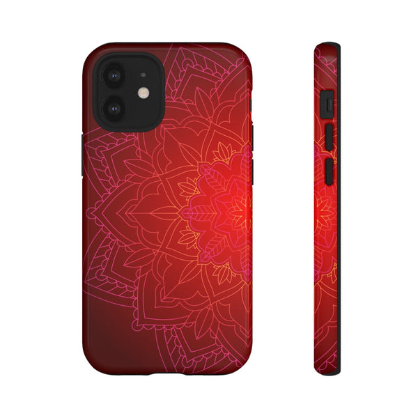 iPhone Case Tough Cases - Red Mandala | iPhone Casing