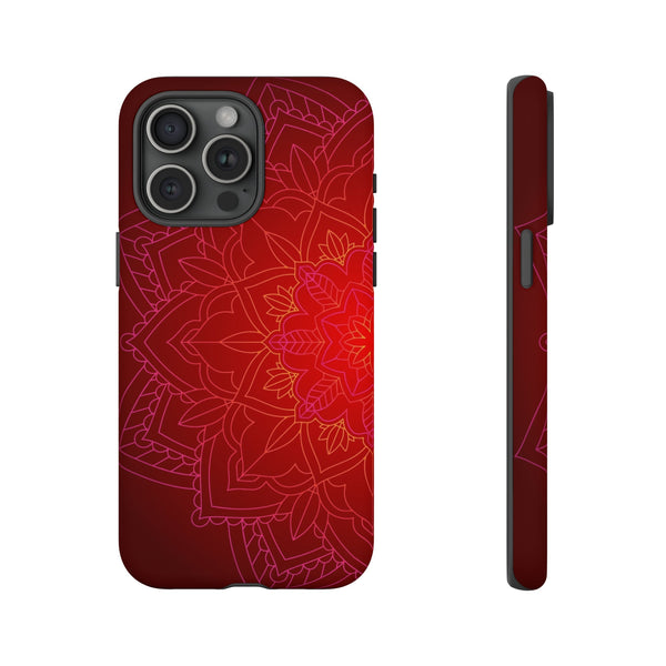 iPhone Case Tough Cases - Red Mandala | iPhone Casing