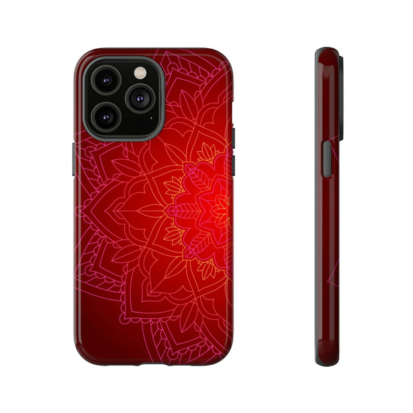 iPhone Case Tough Cases - Red Mandala | iPhone Casing