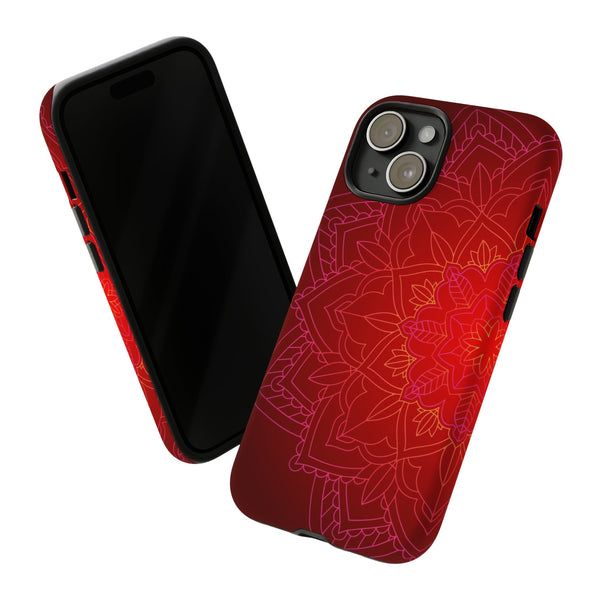 iPhone Case Tough Cases - Red Mandala | iPhone Casing