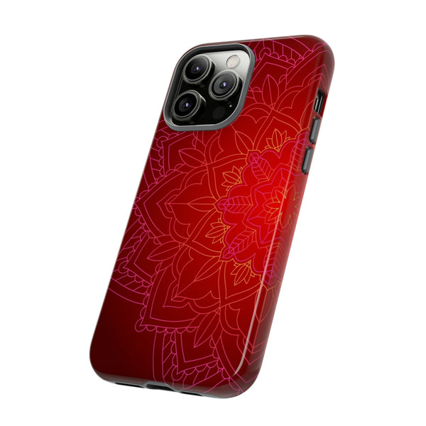 iPhone Case Tough Cases - Red Mandala | iPhone Casing