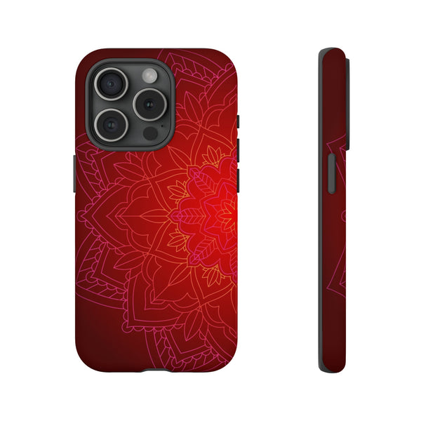 iPhone Case Tough Cases - Red Mandala | iPhone Casing