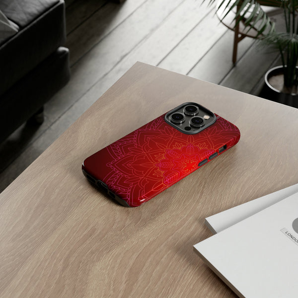 iPhone Case Tough Cases - Red Mandala | iPhone Casing