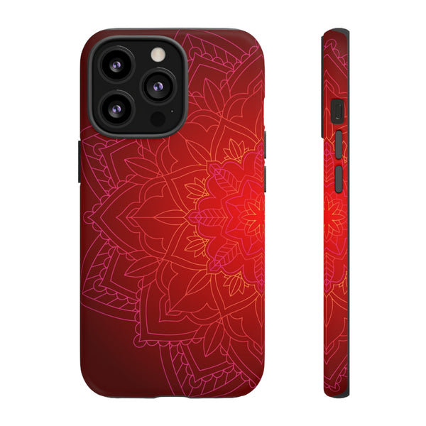 iPhone Case Tough Cases - Red Mandala | iPhone Casing