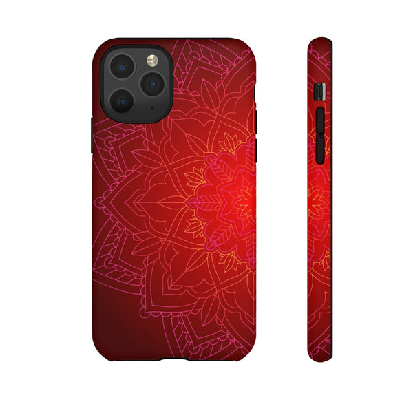 iPhone Case Tough Cases - Red Mandala | iPhone Casing