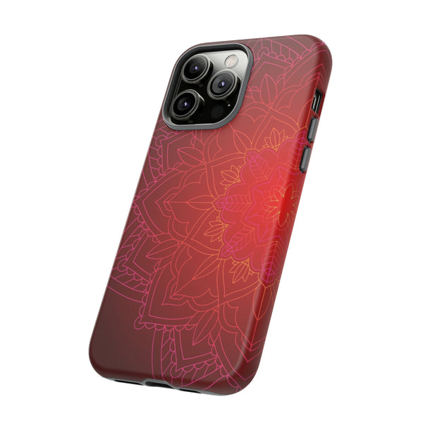 iPhone Case Tough Cases - Red Mandala | iPhone Casing