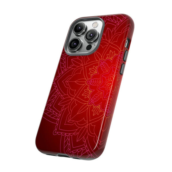 iPhone Case Tough Cases - Red Mandala | iPhone Casing