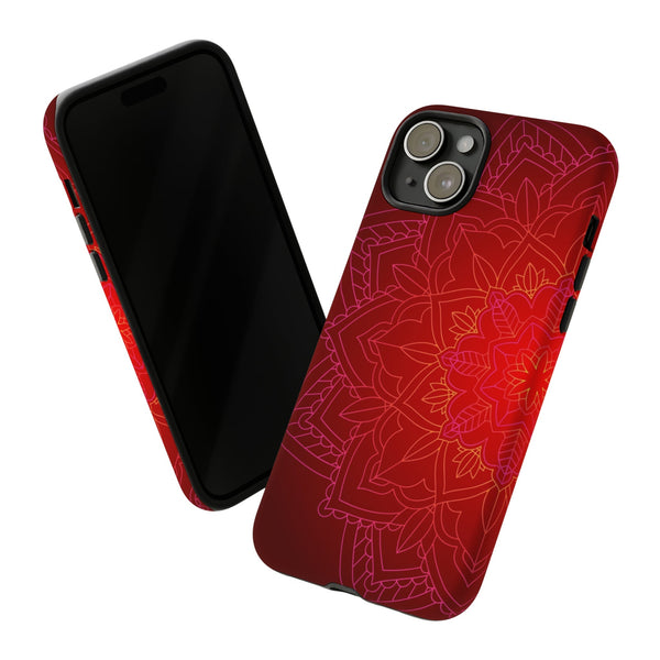 iPhone Case Tough Cases - Red Mandala | iPhone Casing