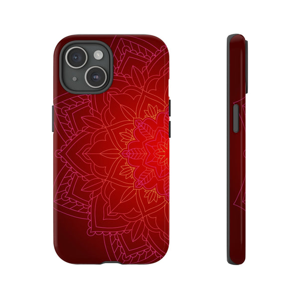 iPhone Case Tough Cases - Red Mandala | iPhone Casing